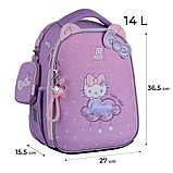 Рюкзак шкільний каркасний Kite Education Hello Kitty HK25-555S, фото 2