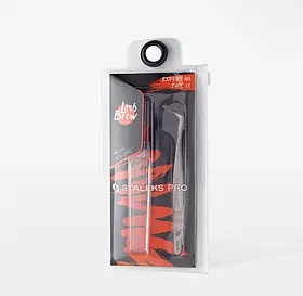 Пинцет професійний для нарощення вій Staleks Pro Expert 40 type12