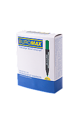 Маркер Buromax водостійкий, зелений, 2-4 мм, спиртова основа BM.8700-04 12
