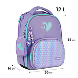 Рюкзак шкільний каркасний Kite Education Awesome K25-556M-1, фото 2