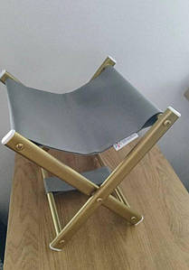 Підставка для сумок WonderLine, сіра, ніжки золоті