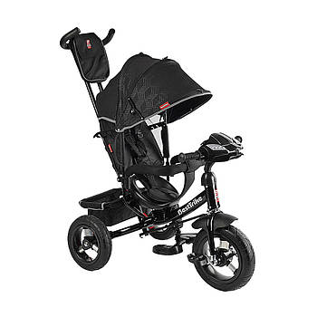 Велосипед триколісний з батьківською ручкою Best Trike (інтерактивна панель, USB, Bluetooth) 3390 - 39-211
