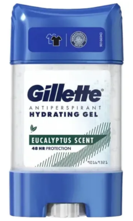 Гелевий дезодорант антиперспірант Gillette Eucalyptus 70 мл