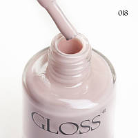 Лак для нігтів GLOSS Lacquer Nail Polish 018, 11мл