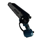 Акумуляторна Ланцюгова Пила BOXER BX-3307  6" 24В | 2 шини + 2 ланцюги, фото 3