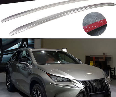 Рейлінги (2 шт) для Lexus NX 2014-2021 рр, фото 1