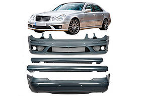 Комплект обвісів (AMG E63) для мерседес E-сlass W211 2002-2009 рр