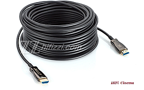TTAF HDMI 2.1 AOC 48 Gbps 24K Gold 20m оптичний кабель HDMI 20 метрів