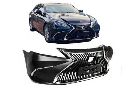 Передній бампер (для 2010-2012 дизайн 2019) для Lexus ES рр, фото 1