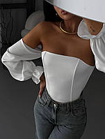 Жіноча блуза з корсетом новинка 2025