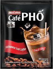Кавовий напій MacCoffee 3 в 1 Cafe PHO, 20 шт * 24 гр. (МакКофе)