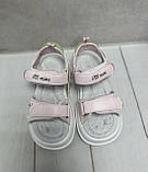 Дитячі босоніжки Tom M для дівчинки рожеві 30-31, фото 3