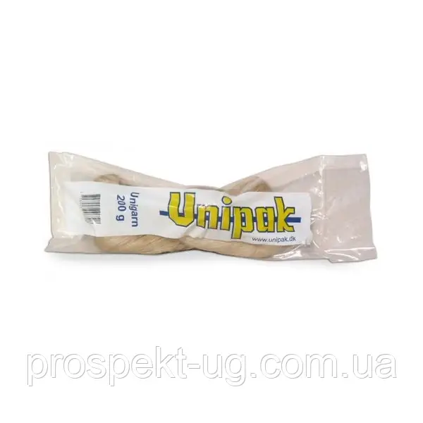 Льоноволокно 200 г "Unigarn" (пакля) (косичка), фото 1