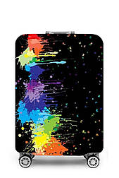 Універсальний чохол для маленької валізи 20-3-S чорний