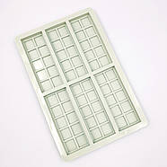 Силіконова форма Дубайська шоколадка батончик картатий — 6 шт., фото 3