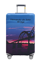 Універсальний чохол для маленької валізи 20-5-S блакитний