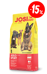 Акція! Корм JosiDog Agilo Sport (ЙозіДог Аджило Спорт) 15кг.+БЕЗКОШТОВНА ДОСТАВКА!
