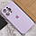 Силіконовий чохол для iPhone 14 Pro - Full Camera з мікрофіброю (Лого), Purple, фото 6