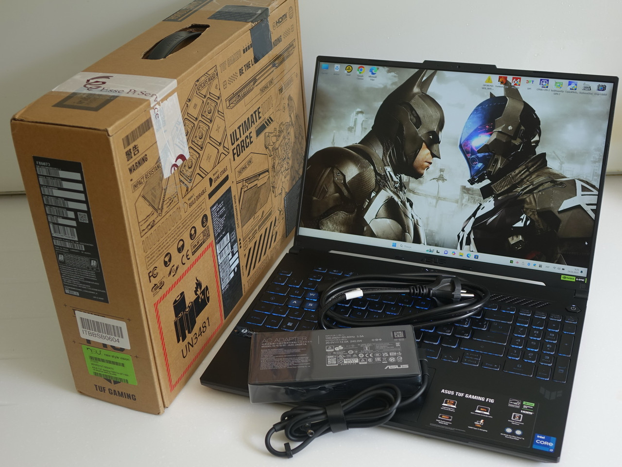 НОВИЙ Ігровий ноутбук Asus TUF Gaming F16 FX607J, 16.0 165Hz WQXGA, i7-13650HX, 16GB, 1TB, GeForce RTX 4060 8gb, RGB, Win11