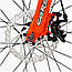 Дитячий велосипед Corso CRANK CR-20734 20" дюймів, сталева рама, з амортизацією, дискові гальма, оранжевий, фото 5