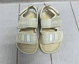 Дитячі босоніжки Bessky легенькі бежеві 25 16.5 см, фото 4