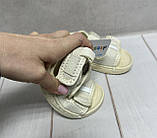 Дитячі босоніжки Bessky легенькі бежеві 25 16.5 см, фото 5