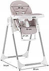 Стільчик для годування Sesttino Nui Grey, фото 9