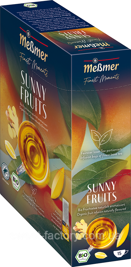 Чай Messmer Finest Moments Bio Sunny Fruits 15s 45g, фото 1