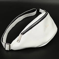 Біла шкіряна сумка на пояс TARWA GS-3035-3md