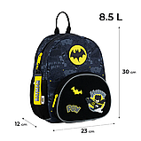 Рюкзак дитячий Kite Kids DC Batman DC25-2727XS, фото 2