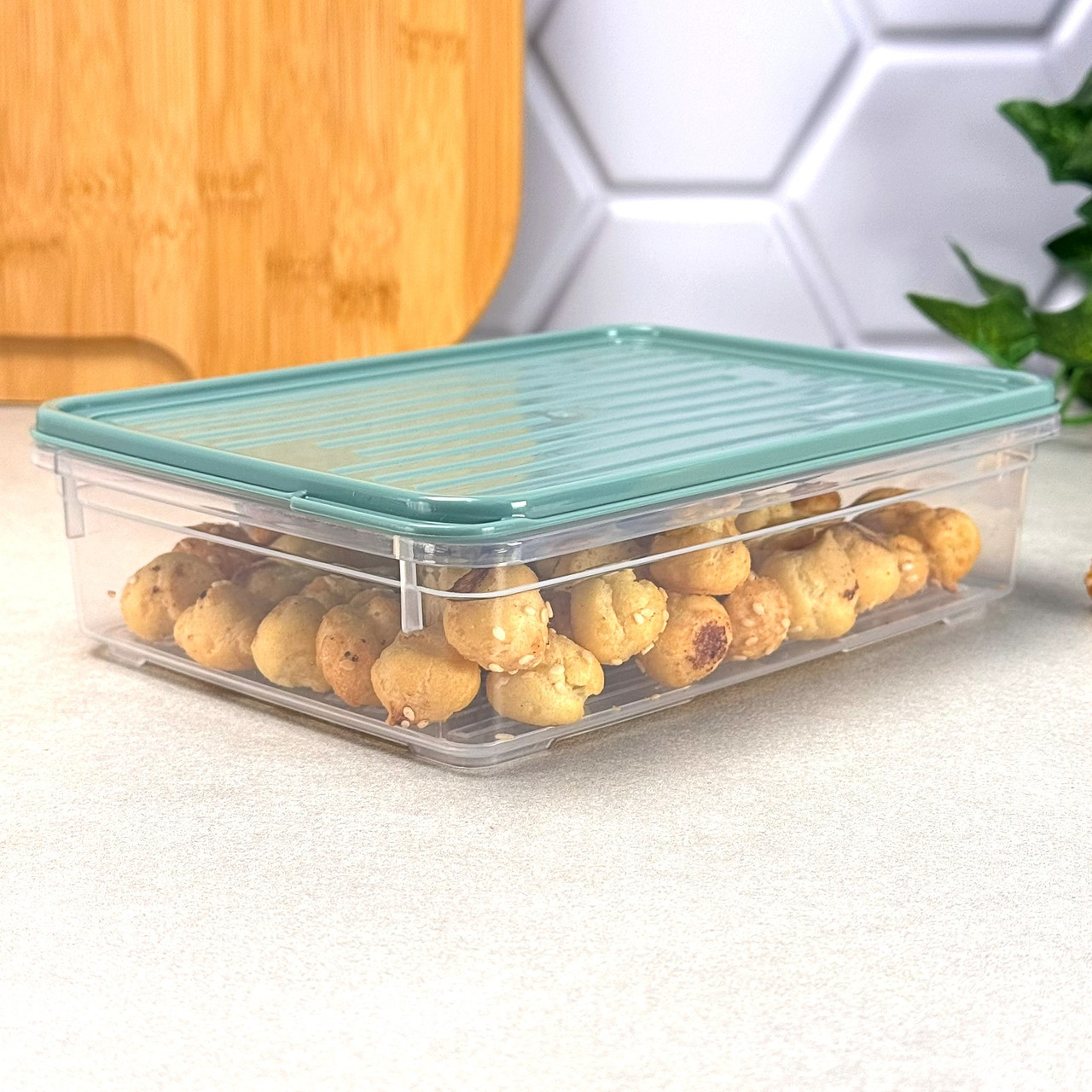 Харчовий контейнер Dunya Smart 1.1 л з кришкою 30922