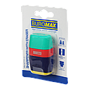 Гумка + Чинка RAINBOW, RUBBER TOUCH, 2 отв., контейнер, пластик.корпус BM.4771-1, фото 4