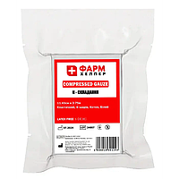Бинт для тампонади Compressed Gauze 11.4см х 3.75м Фарм Хелпер