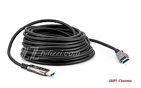 TTAF HDMI 2.1 AOC 48 Gbps 24K Gold 17.5m оптичний кабель HDMI 17,5 метрів
