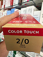 2/0 Велла КолорТач 2/0 Краска для волос безаммиачная Wella Professionals Color Touch