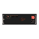 Акумулятор LP LiFePO4 51.2V - 100 Ah (5120Wh) (BMS JK 100A/50А) RM RS485/CAN BL, фото 3