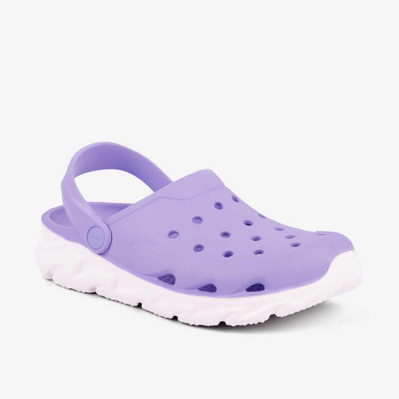 Сабо (крокси) COQUI жіночі CODY (6432 Lt. lila/White ) фіолетовий/білий р.39