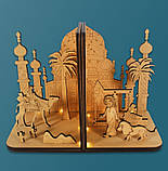 Підставка для книг 3D дерев'яна головоломка Саудівська Аравія M-73, фото 2