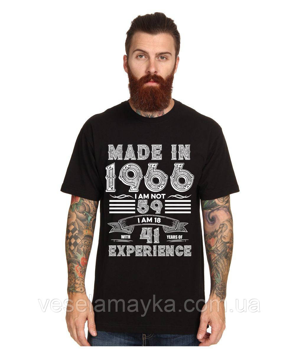 Футболка "59 років" (Made in 1966), фото 1