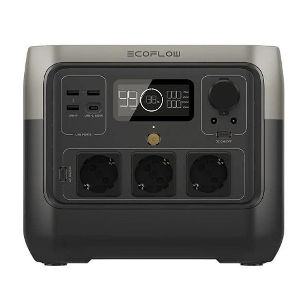 Зарядна станція портативна EcoFlow RIVER 2 Pro 768 Вт/год чорний