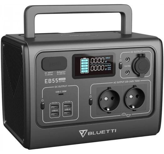 Зарядна станція BLUETTI EB55 Portable Power Station 537Wh