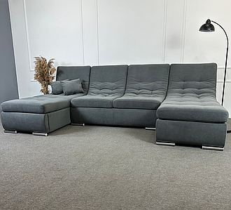 П-подібний розкладний диван Бостон 308 см з нішами Elysium™