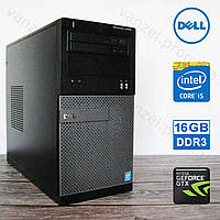 Ігровий ПК Dell - Intel Core i5-4570/ 16GB DDR3/ GeForce GTX745 4GB/ 120GB+1000GB Системний блок, Комп'ютер