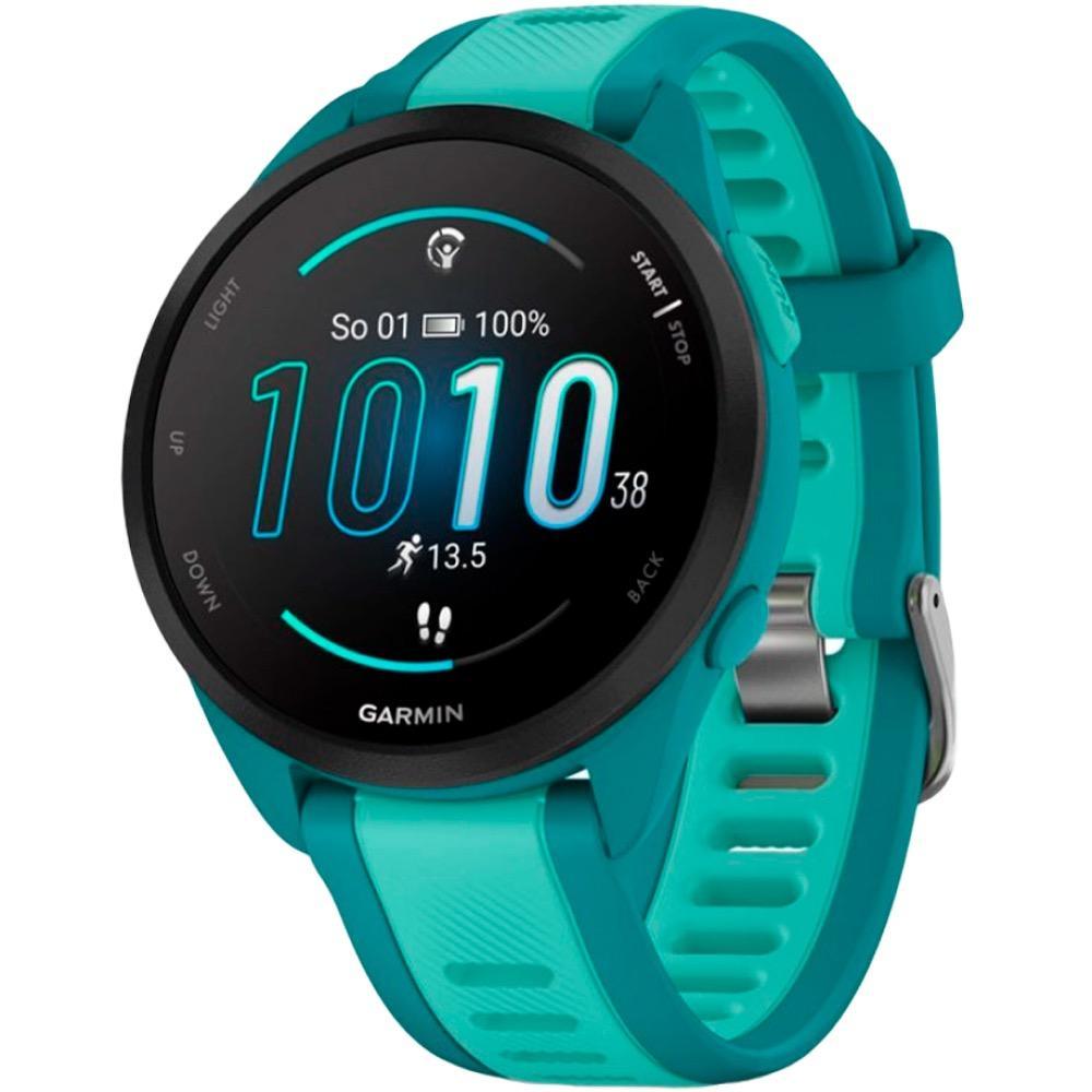 Смарт-годинник Garmin Forerunner 165 Music, Turquoise/Aqua, GPS (010-02863-32)