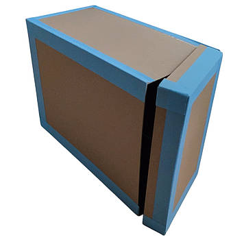 Архівний короб з міцного картону 390×270×180 мм (оклейка)