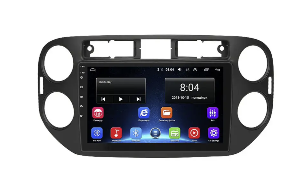 Магнітола для Volkswagen Tiguan 2006-2016 Android з Wifi, Bluetooth, GPS