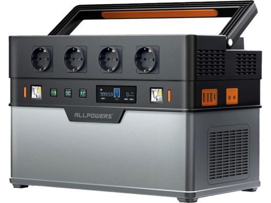 Зарядна станція Allpowers S1500 / 1500 Вт / 1092 Вт⋅год