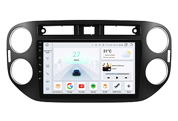Магнітола для Volkswagen Tiguan 2006-2016 Android 4/64 ГБ CarPlay 4G QLED