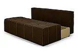 Диван прямий Бугі (стандарт) рогожка коричневий, фото 3