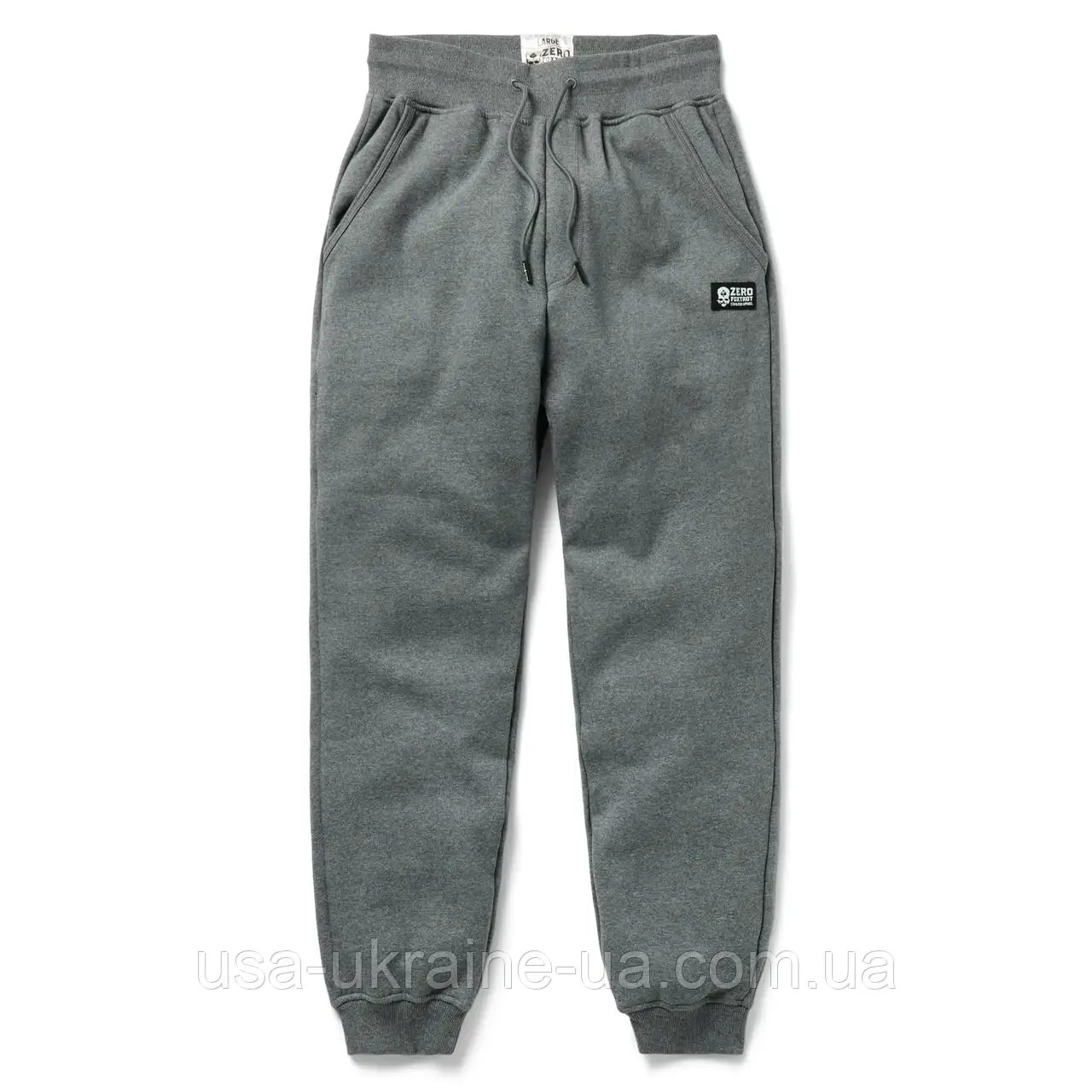 Тактичні штани Zero Foxtrot Smuggler Fleece Jogger  олива, чорний,  сірий, фото 1